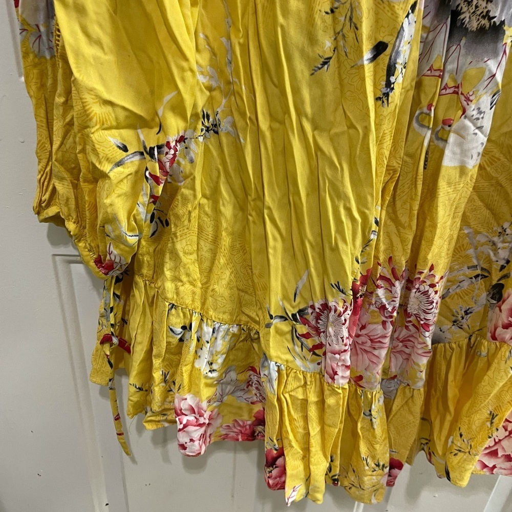 Jaase Summer Sunshine Maya floral dress large - Picture 6 of 8